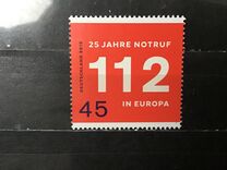 [The 25th Anniversary of the 112 European Emergency Number, type DDV]