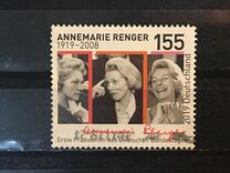 [The 100th Anniversary of the Birth of Annemarie Renger, 1919-2008, type DLZ]