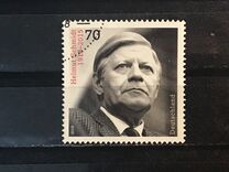 [The 100th Anniversary of the Birth of Helmut Schmidt, 1918-2015, type DKD]