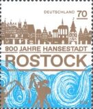 [The 800th Anniversary of Lübeck Law Rights for the City of Rostock, type DJC]