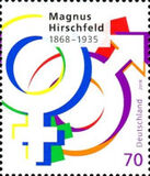 [The 150th Anniversary of the Birth of Magnus Hirschfeld, 1868-1935, type DJH]