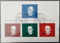 [The Memorial Edition of Konrad Adenauer, type NI]