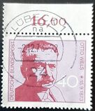 [The 100th Anniversary of the Birth of Otto Wels, Social Democrat, type UY]