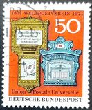 [The 100th Anniversary of the World Postal Union, type WR]