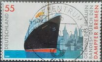 [The 75th Anniversary of the Steamer "Bremen" Winning the Blue Ribbon, type CEO]