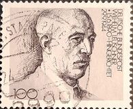 [The 100th Anniversary of the Birth of Wilhelm Leuschner, Trade union Leader, type AUN]