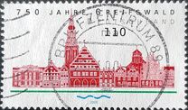 [The 750th Anniversary of the City of Greifswald, tip BTM]