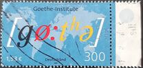 [The 50th Anniversary of the Goethe Institute of the German Language, type BWD]