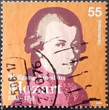 [The 250th Anniversary of the Birth of Wolfgang Amadeus Mozart, 1756-1791, type CIA]