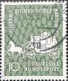 [The 100th Anniversary of the Death of Joseph Freiherr von Eichendorff, type DP]