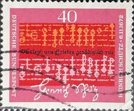 [The 300th Anniversary of the Death Heinrich Schütz, Composer, type TN]