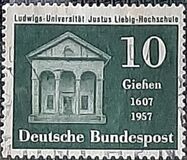 [The 350th Anniversary of the University in Giessen, type DA]