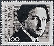 [The 100th Anniversary of the Birth of Athur Honegger, Composer, tip AZQ]