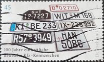 [The 100th Anniversary of unified German Number Plates, tip CJH]