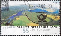 [The 75 Anniversary of the Saale Dam Bleiloch, tip CLL]