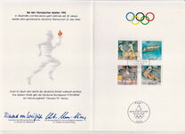 [Summer and Winter Olympic Games - Barcelona, Spain and Albertville, France, type AZM]