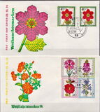 [Charity Stamps - Flowers, type WK]