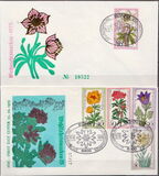 [Charity Stamps - Alpine Flowers, type YH]