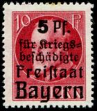 [Charity Stamps - Overprinted "Für Kriegsbeschädigte", type Q]