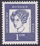 [Famous Germans - Fluorescent Paper, type GH]