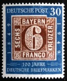 [The 100th Anniversary of the German Stamp, type D]