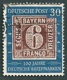 [The 100th Anniversary of the German Stamp, type D]