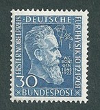 [The 50th Anniversary of Wilhelm Röntgen's Nobel Prize in Physics, type R]