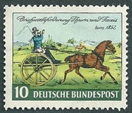 [The 100th Anniversary of the First Stamp From Thurn & Taxis, type AE]