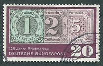 [The 125th Anniversary of the First German Stamp, type KU]