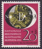 [The Wuppertal Stamp Exhibition, type M1]