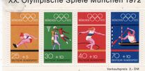 [Olympic Games - Munich, Germany, type TG]