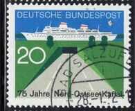 [The 75th Anniversary of the Kieler Canal, type QB]