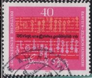 [The 300th Anniversary of the Death Heinrich Schütz, Composer, type TN]