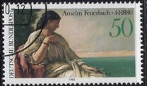 [The 100th Anniversary of the Death of Anselm Feuerbach, Painter, type AEQ]