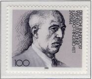 [The 100th Anniversary of the Birth of Wilhelm Leuschner, Trade union Leader, type AUN]