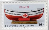 [The 125th Anniversary of the German Life Boat Service, type AUM]