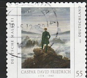 [Art - Painting by Caspar David Friedrich, 1774-1840, type CSQ]