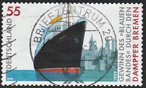 [The 75th Anniversary of the Steamer "Bremen" Winning the Blue Ribbon, type CEO]