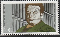 [The 75th Anniversary of the Death of Max Reger, Composer, type AXA]