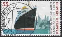 [The 75th Anniversary of the Steamer "Bremen" Winning the Blue Ribbon, type CEO]