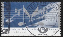 [The 50th Anniversary of the German Music Council, type CCE]