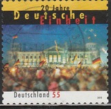 [The 20th Anniversary of German Reunion, type CSA]