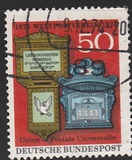 [The 100th Anniversary of the World Postal Union, type WR]