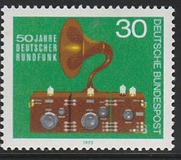 [The 50th Anniversary of German Broadcasting, type VE]