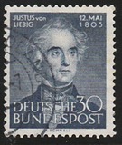 [The 150th Anniversary of the Birth of Justus Liebig, type AK]