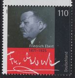 [The 70th Anniversary of the Death of Friedrich Ebert, 1871-1925, tip BTB]