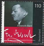 [The 70th Anniversary of the Death of Friedrich Ebert, 1871-1925, tip BTB]