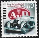 [The 100th Anniversary of the German Automobile Society, tip BQW]