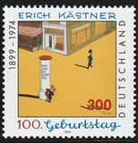 [The 100th Anniversary of the Birth of Erich Kästner, Writer, tip BQO]