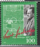 [The 100th Anniversary of the Birth of Sepp Herberger, Football coach and Player, tip BLF]